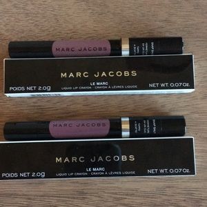 Marc Jacobs Liquid Lip Crayon x2